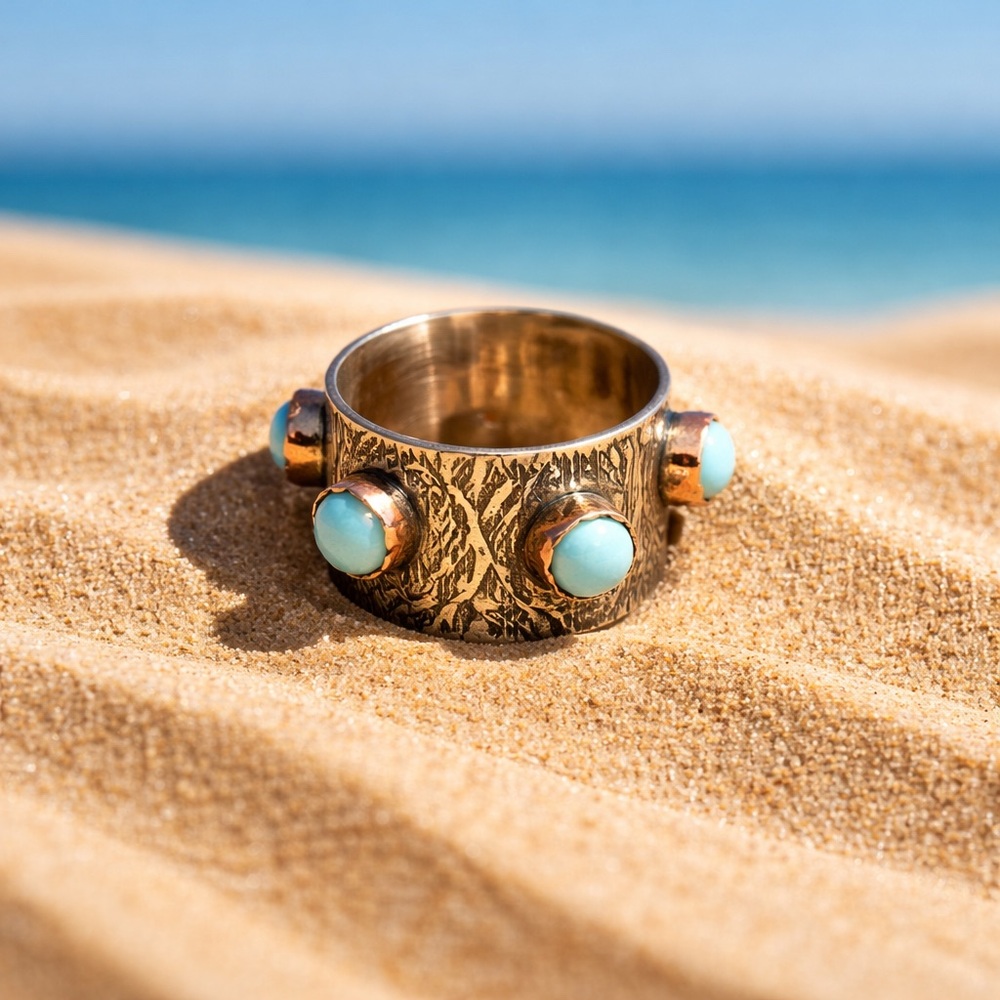 Larimar Ring - Picture 12 of 13